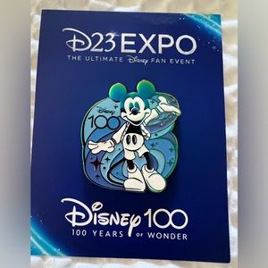 Disney D23 Expo 2022 Mickey Standing Pin